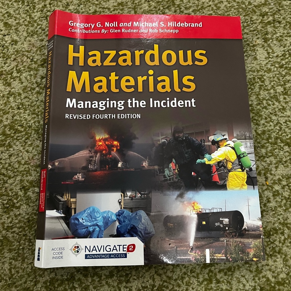 Hazardous Materials - Managing the Incident revised fourth edition book